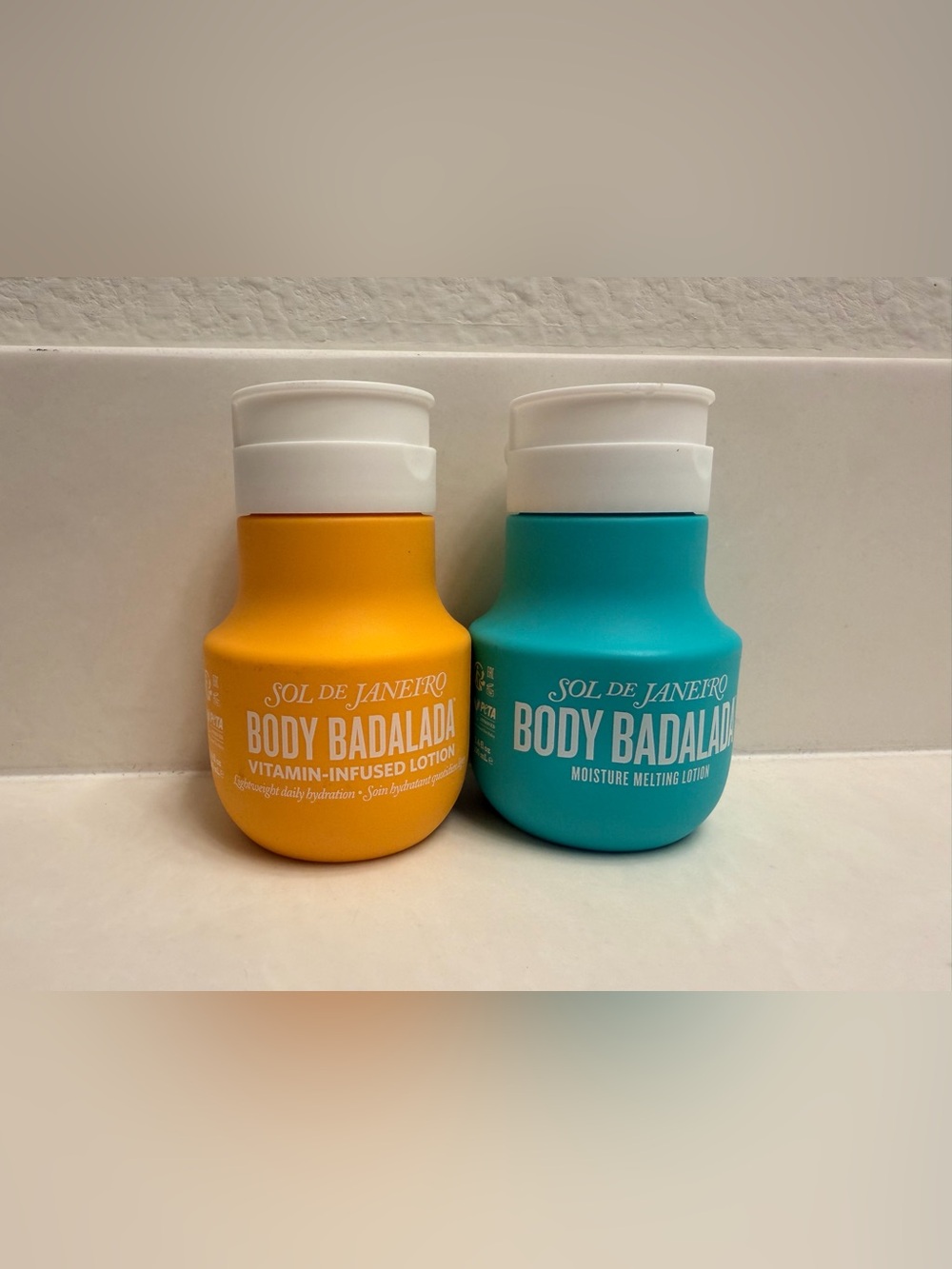 Sol de Janeiro Body Badalada Lotion Set 39 & 62 100ml/3.4oz Each NEW Travel Size